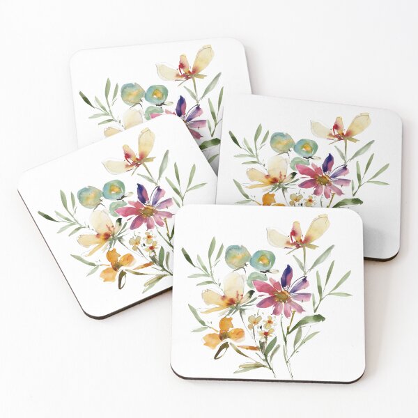 Item preview,  Loose Watercolor Floral Bouquet designed and sold by GarimaSDesign.