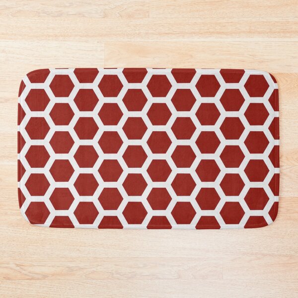 Item preview, Red Hexalink Minimalist Geometric Seamless Pattern designed and sold by Pattern Fusion Creations.
