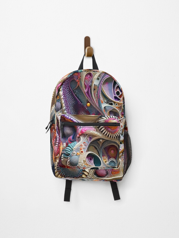 Thumbnail 1 of 3, Backpack, Spatial pockets #2 designed and sold by andreisky.