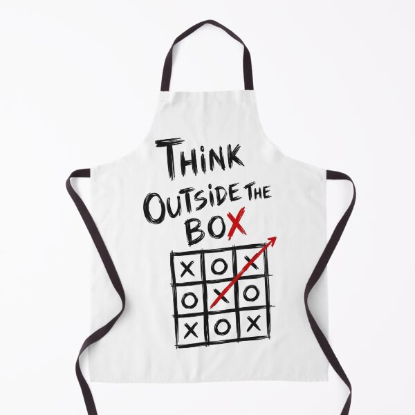 Item preview, Think Outside the Box Tic Tac Toe Motivational Dark Art designed and sold by CrystalMineArts.
