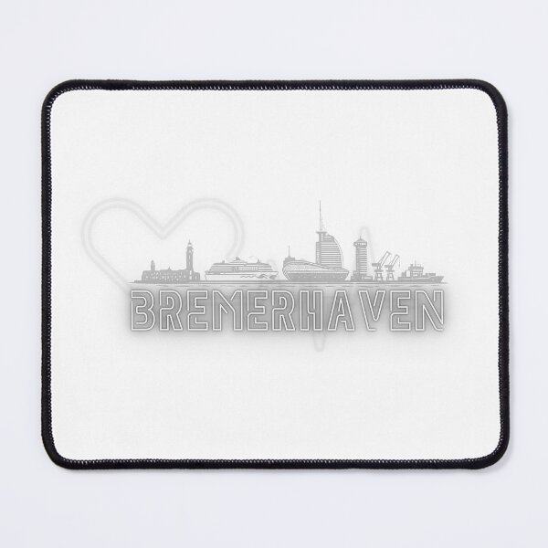 Item preview, Bremerhaven Skyline Retro Design designed and sold by EmmaEddyStore.