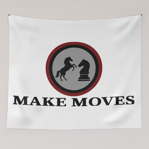 Item preview, Make Moves - Chess Knight And Horse Strategy Circle designed and sold by ArcApparel2020.