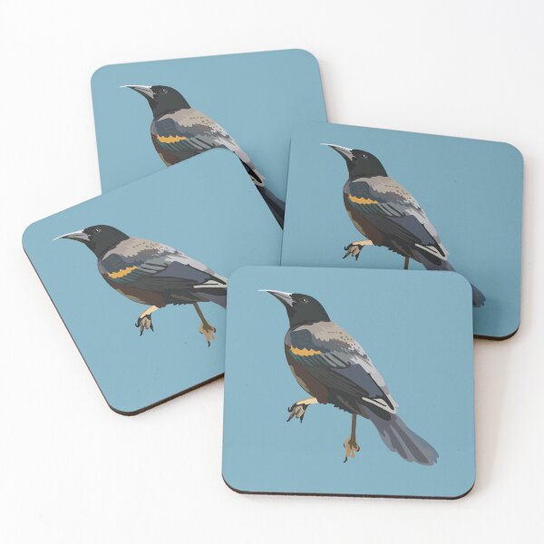 Item preview, Red Winged Blackbird Wildlife Bird Illustration designed and sold by PrettylittlepastelUk.