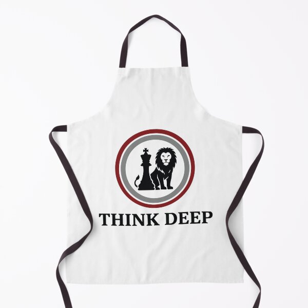 Item preview, Think Deep - Chess King And Lion Tactical Graphic designed and sold by ArcApparel2020.