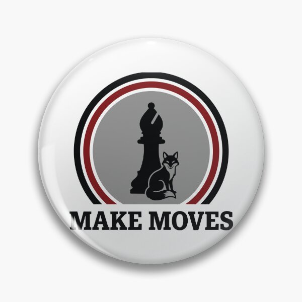 Item preview, Make Moves - Chess Bishop And Sly Fox Strategy Art designed and sold by ArcApparel2020.