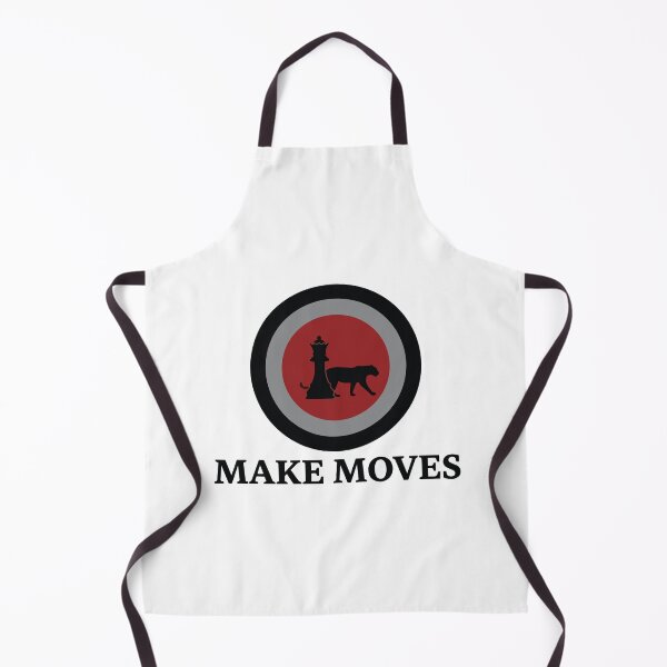 Item preview, Make Moves - Chess Queen And Panther Tactical Circle designed and sold by ArcApparel2020.