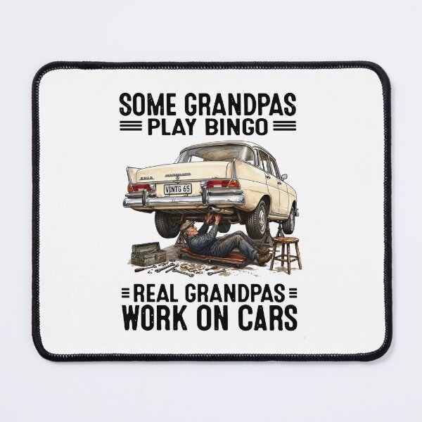 Item preview, Some Grandpas Play Bingo Real Grandpas Work On Cars designed and sold by To101ARt.