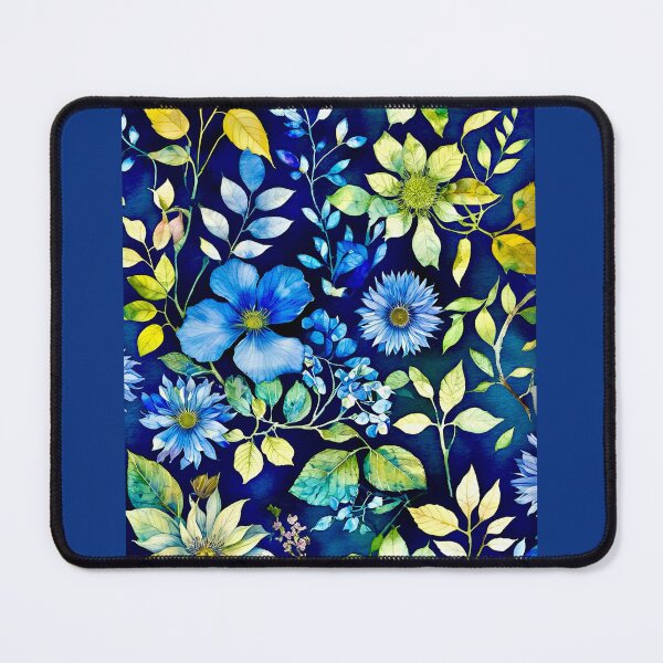 Item preview, Blue on Blue..design and pattern designed and sold by ©Janis Zroback.
