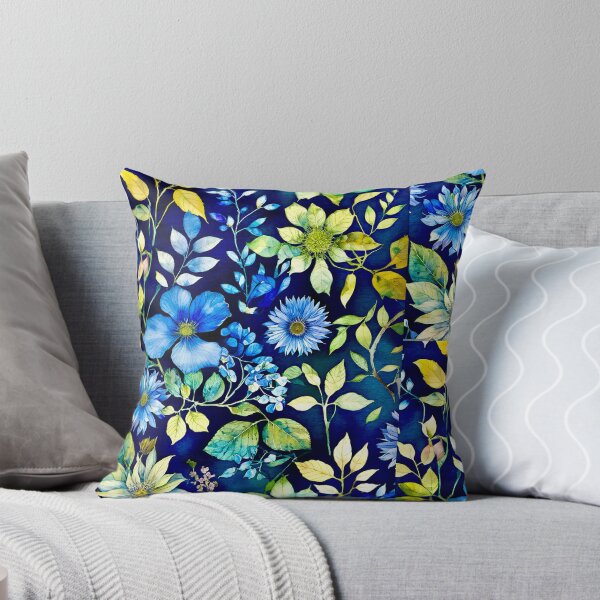 Item preview, Blue on Blue..design and pattern designed and sold by ©Janis Zroback.