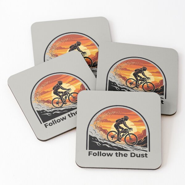 Item preview, Gravel Bike Follow the Dust Sunset Ride Mountain Bike Adventure designed and sold by PixelQ.