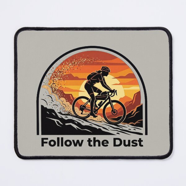 Item preview, Gravel Bike Follow the Dust Sunset Ride Mountain Bike Adventure designed and sold by PixelQ.