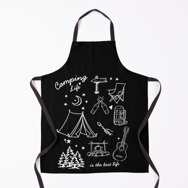Item preview, Camping Life Is The Best Life Cute Hand Drawn Outdoor Doodle Design designed and sold by tarzbol.