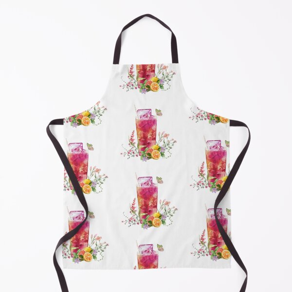 Item preview, Botanical Iced Drink and Citrus Artwork designed and sold by Serenity2Co.
