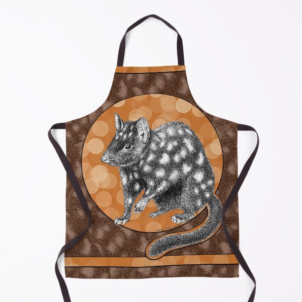 Item preview, Eastern Quoll on Orange Sunset designed and sold by Nadya Neklioudova.