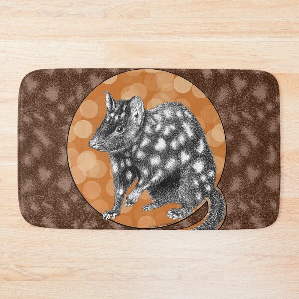 Item preview, Eastern Quoll on Orange Sunset designed and sold by Nadya Neklioudova.