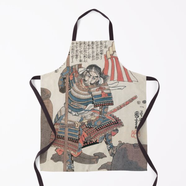 Item preview, Fierce Samurai Shibata Katsuie: Utagawa Kuniyoshi Taiheiki Eiyuden Ukiyo-e designed and sold by vekotpu.