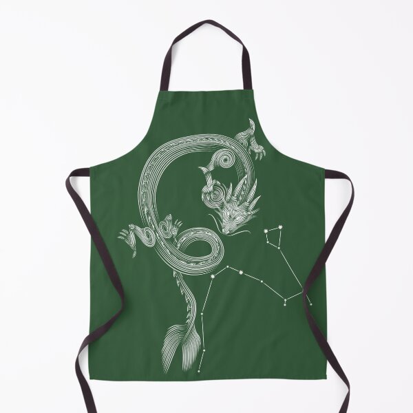 Item preview, Draco Constellation Dragon White Minimalist Line Art designed and sold by JAMerArc.