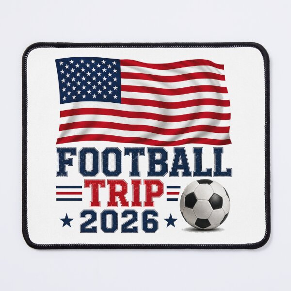 Item preview, USA Football Trip 2026 Fan Travel Design designed and sold by OfficeFighter.