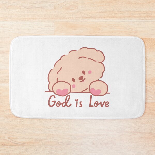 Item preview, God Is Love – Christian Cute Puppy designed and sold by Verse & Vibes.