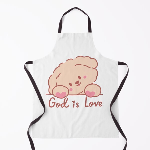 Item preview, God Is Love – Christian Cute Puppy designed and sold by Verse & Vibes.