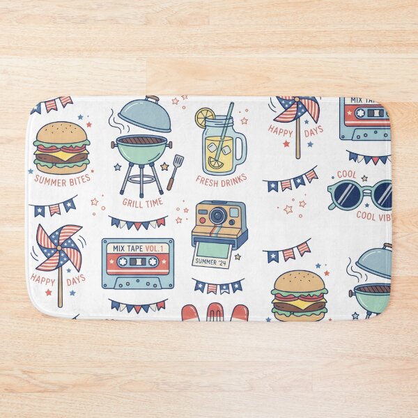 Item preview, Retro Patriotic Summer Vibes Pack designed and sold by seven things shop.