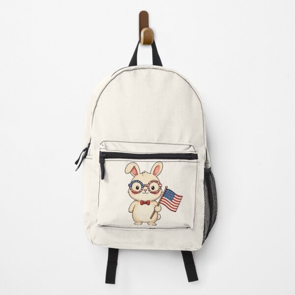 Item preview, Cute Patriotic Bunny With American Flag designed and sold by SweetLilith.