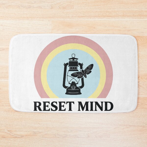 Item preview, Reset Mind - Vintage Lantern And Moth Pastel Graphic designed and sold by ArcApparel2020.