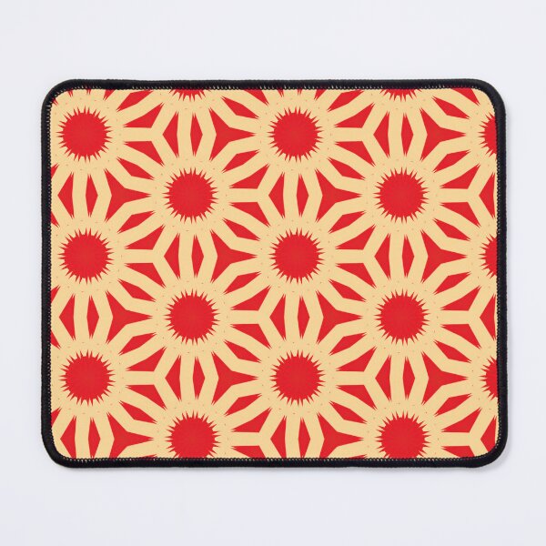 Item preview, Sunfire Flare Geometric Seamless Pattern designed and sold by Pattern Fusion Creations.