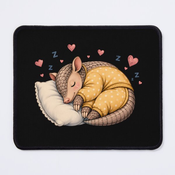 Item preview, Sleepy Armadillo Pajama designed and sold by zoes-ink.