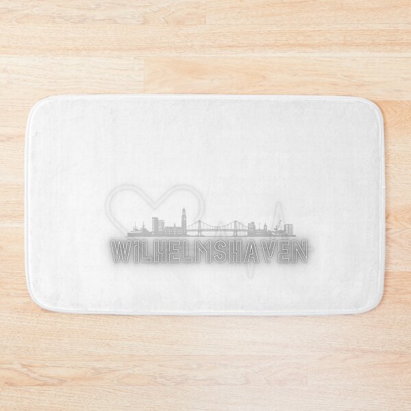 Item preview, Wilhelmshaven Skyline Retro Design | Maritime Port City Motif designed and sold by EmmaEddyStore.
