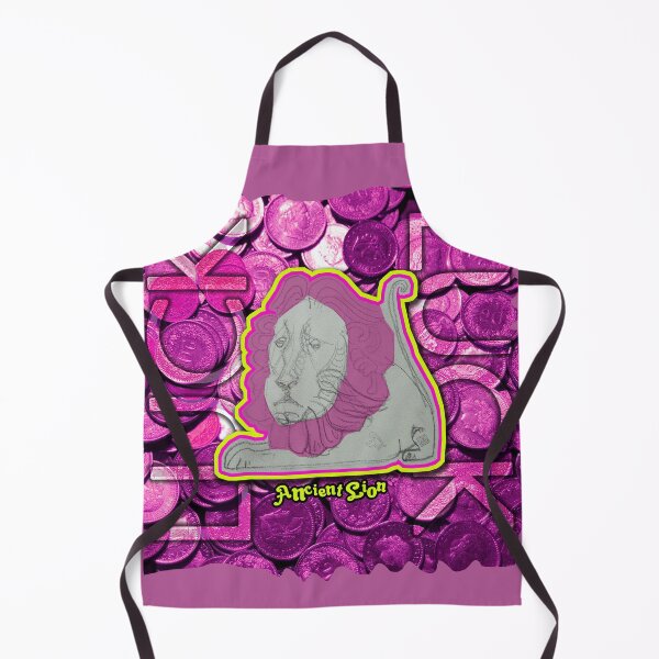 Item preview, Ancient Lion with Money, Luck and Gold (Original Drawing by ACCI) designed and sold by VanyssaGraphics.