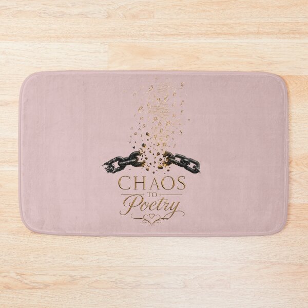 Item preview, Chaos To Poetry, Emotional Healing Typography Design designed and sold by JagrDesigns.