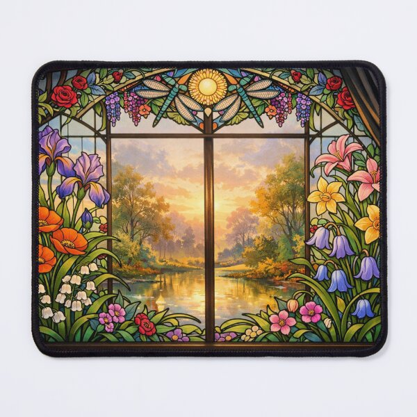 Item preview, Window of floral fantasy designed and sold by Sigtrix.