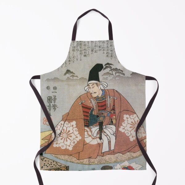 Item preview, Samurai Kobayakawa Takakage Playing Go: Utagawa Kuniyoshi Ukiyo-e designed and sold by vekotpu.