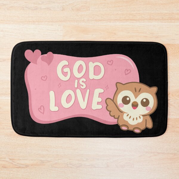 Item preview, God Is Love – Inspirational Christian Bible Quote designed and sold by Verse & Vibes.