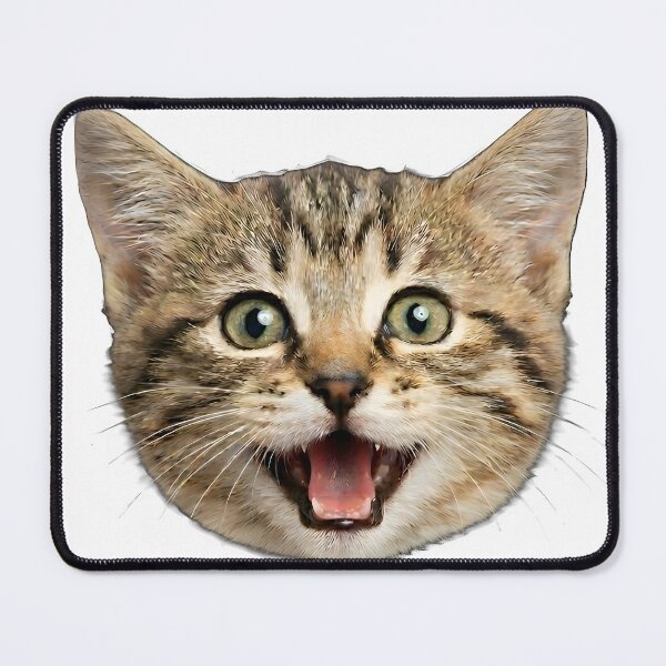 Item preview, Happy Cat – Super Excited Expressive Kitten designed and sold by Happy_Animal.