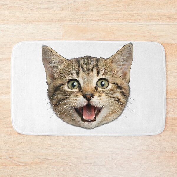 Item preview, Happy Cat – Super Excited Expressive Kitten designed and sold by Happy_Animal.