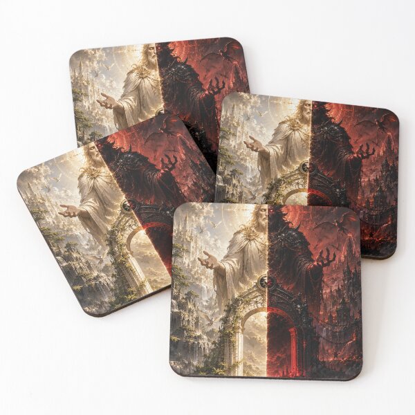 Item preview, Divine vs Demonic Realm | City of God vs Evil Lord designed and sold by Sticleg.