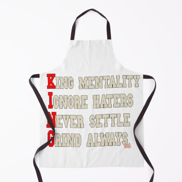 Item preview, KING Mentality Acronym Motivational Quote Varsity Typography Streetwear Graphic designed and sold by DesignArtist.ia.