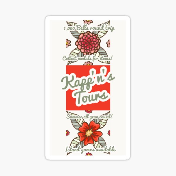 Kapp’n’s tours Sticker