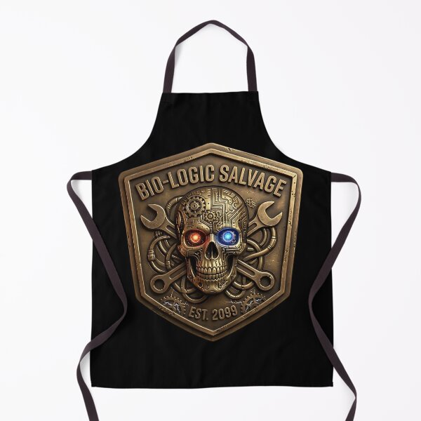 Item preview, Cybernetic Bio-Logic Salvage Crest EST. 2099 designed and sold by HoshisWorld2018.