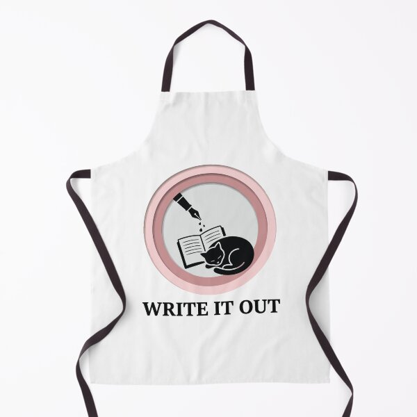 Item preview, Write It Out - Fountain Pen & Calming Cat Journaling Art designed and sold by Arc2020.