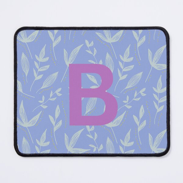 Item preview, Lilac Letter B Monogram - Pastel Floral Aesthetic Design designed and sold by Megan-Alice.