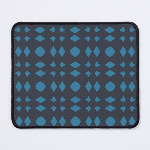 Item preview, Midnight Azure Geometry – Modern Blue Diamond Pattern designed and sold by Pattern Fusion Creations.