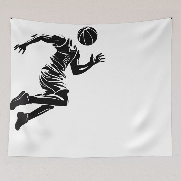 Item preview, Ballin' Head Basketball Logo designed and sold by SoNice1993.