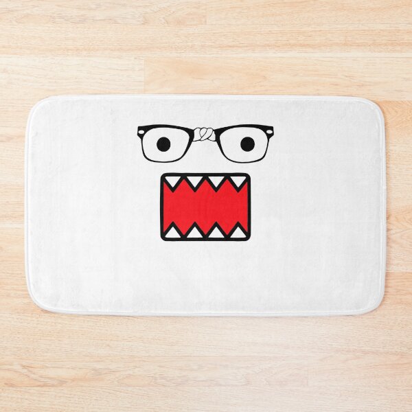 Item preview, Broken Glass Domo Face Nerd Monster Geek Cartoon designed and sold by jinajinawoodood.