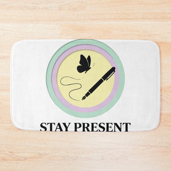 Item preview, Stay Present - Flying Butterfly & Fine Liner Pen Art designed and sold by ArcApparel2020.