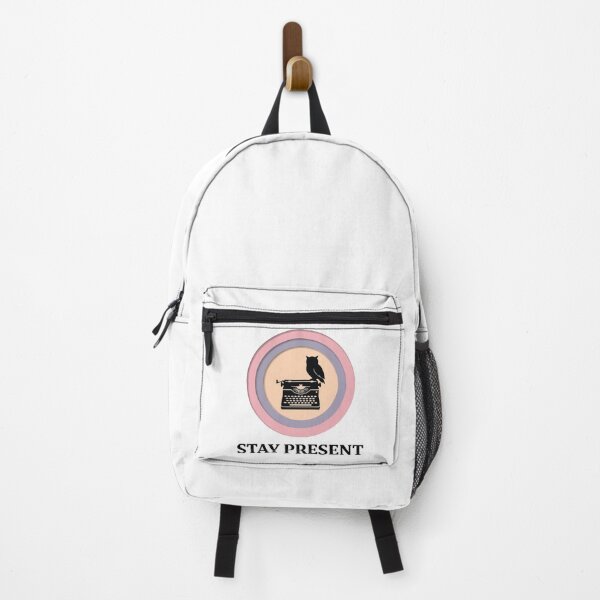 Item preview, Stay Present - Vintage Typewriter & Owl Journaling Vibe designed and sold by Arc2020.