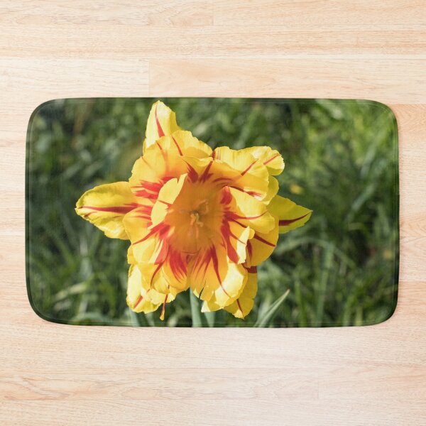 Item preview, Cool Red and Yellow Parrot Tulip with Translucent Petals designed and sold by Georgia Mizuleva.