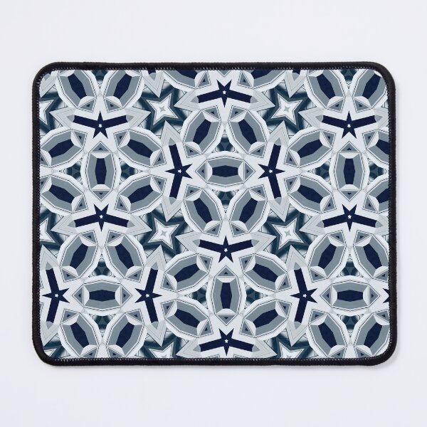 Item preview, Starlit Frost Lattice – Geometric Seamless Pattern designed and sold by Pattern Fusion Creations.